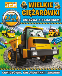 My first JCB Wielkie ciężarówki. Książka z zadaniami - zbiorowa praca - książka