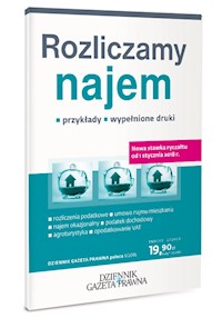 Rozliczamy najem - przykłady wypełnione druki - Ziółkowski Grzegorz - książka