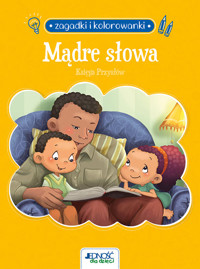 Zagadki i kolorowanki Mądre słowa Księga Przysłów - de Bezenac Agnes, de Bezenac Salem - książka