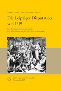 Die Leipziger Disputation von 1519 -  - ebook