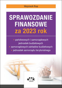 Sprawozdanie finansowe za 2023 rok - Wojciech Rup - książka