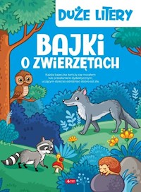Bajki o zwierzętach Duże litery -  - książka