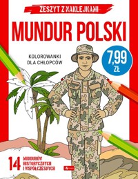 Kolorowanki dla chłopców Mundur polski -  - książka