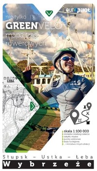 Wybrzeże wschodnie. Nie tylko Green Velo. Mapa tras rowerowych -  - książka
