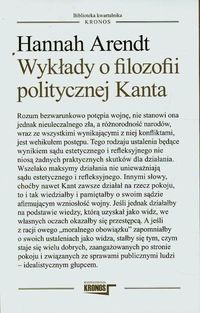 Wykłady o filozofii politycznej Kanta - Hannah Arendt - książka