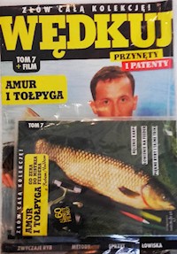 Wędkuj. Przynęty i patenty. Tom 7 + film. Amur i tołpyga -  - książka
