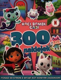 Koci Domek Gabi 300 naklejek -  - książka