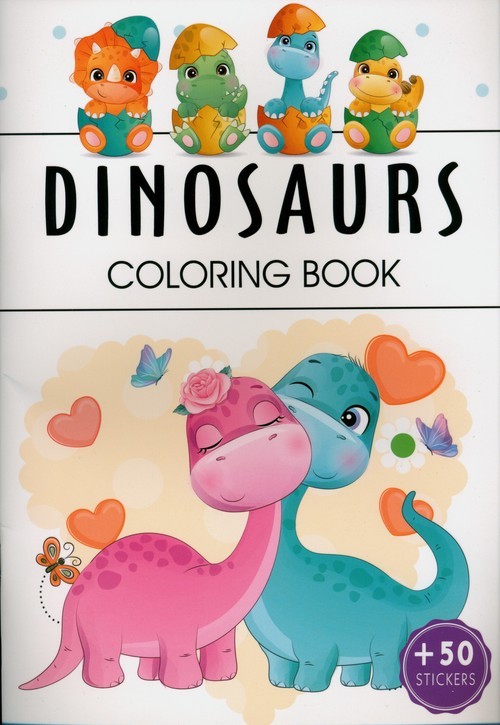 Dinosaurs Coloring Book -  - książka