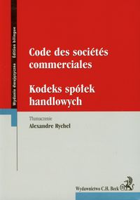 Code des societes comerciales Kodeks spółek handlowych -  - książka
