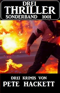 Drei Thriller Sonderband 1001 - Drei Krimis von Pete Hackett - Pete Hackett - ebook
