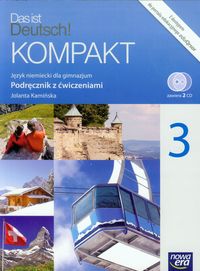 Das ist Deutsch! Kompakt 3 Podręcznik z ćwiczeniami + 2CD - Kamińska Jolanta - książka