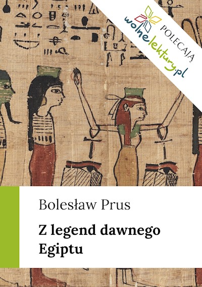 Okładka książki Z legend dawnego Egiptu