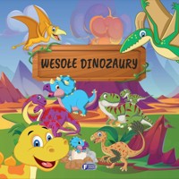 Wesołe dinozaury - zbiorowa praca - książka