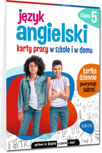 Język angielski. Karty pracy w szkole i w domu - klasa 5 - Antecka Wioleta - książka