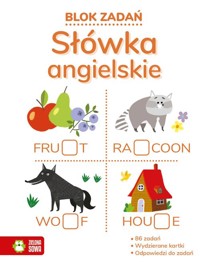 Blok zadań Słówka angielskie - Piasecka Paulina - książka