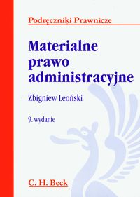 Materialne prawo administracyjne - Zbigniew Leoński - książka