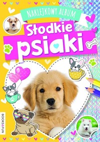 Naklejkowy album Słodkie psiaki -  - książka
