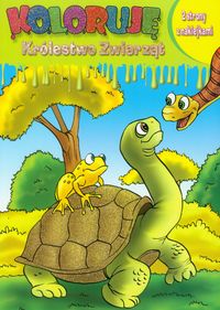 Koloruję Królestwo Zwierząt żółw -  - książka