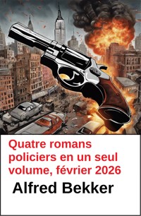 Quatre romans policiers en un seul volume, février 2026 - Alfred Bekker - ebook