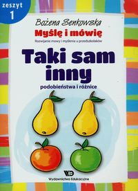 Myślę i mówię Zeszyt 1 Taki sam inny podobieństwa i różnice - Senkowska Bożena - książka