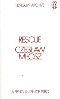 Rescue - Czesław Miłosz - książka