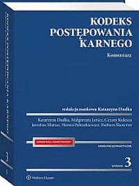 Kodeks postępow karnego Komentarz -  - książka