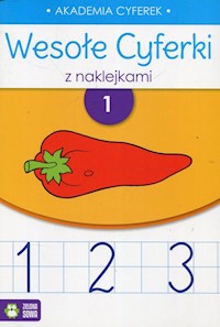 Wesołe cyferki z naklejkami 1 -  - książka