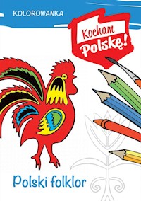 Kolorowanka. Polski folklor - Kiełbasiński Krzysztof - książka