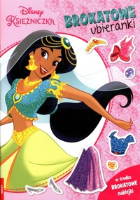 Disney Księżniczki Brokatowe ubieranki -  - książka
