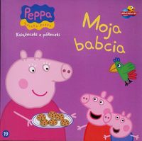Świnka Peppa Książeczki z półeczki 19 Moja babcia -  - książka