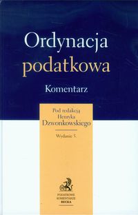 Ordynacja podatkowa Komentarz 2014 -  - książka