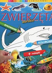 Zwierzęta morskie Naklejkowe łamigłówki - Beaumont Emilie - książka