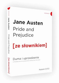 Pride and Prejudice Duma i uprzedzenie z podręcznym słownikiem angielsko-polskim - Jane Austen  - książka
