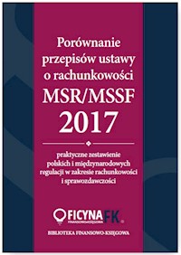 Porównanie przepisów ustawy o rachunkowości i MSR/MSSF 2017 - Grzegorz Magdziarz - książka