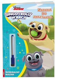 Bingo i Rolly Zadania do zmazywania -  - książka