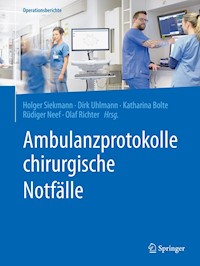Ambulanzprotokolle chirurgische Notfälle - - ebook