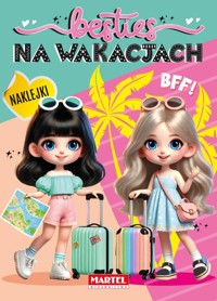 Besties. Na wakacjach z naklejkami - Salamon Katarzyna - książka