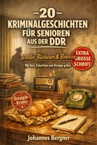 20 Kriminalgeschichten für Senioren aus der DDR - Johannes Bergner - ebook