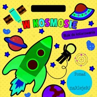 W kosmosie. Blok do kolorowania - zbiorowa praca - książka