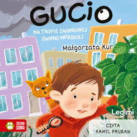 Gucio na tropie zaginionej świnki morskiej - Kur Małgorzata - audiobook + książka