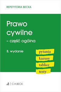 Prawo cywilne - część ogólna -  - książka