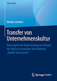 Transfer von Unternehmenskultur - Markus Liemich - ebook