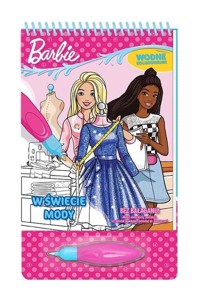 Barbie Wodne kolorowanie W świecie mody -  - książka