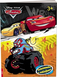 Auta Kolorowanka z naklejkami -  - książka