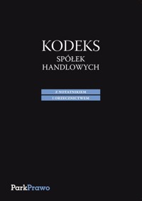 Kodeks spółek handlowych z notatnikiem i orzecznictwem - zbiorowa praca - książka
