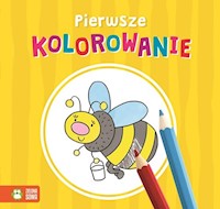 Pierwsze kolorowanie Żółta -  - książka