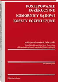 Postępowanie egzekucyjne Komornicy sądowi Koszty egzekucyjne -  - książka