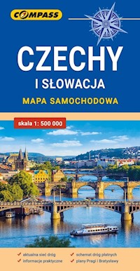 Czechy i Słowacja Mapa samochodowa 1:500 000 -  - książka