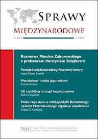Sprawy Międzynarodowe 4/2014 - Henryk Szlajfer (red.) - ebook
