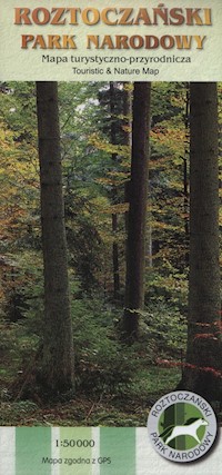 Roztoczański Park Narodowy Mapa turystyczno-przyrodnicza 1:50 000 -  - książka